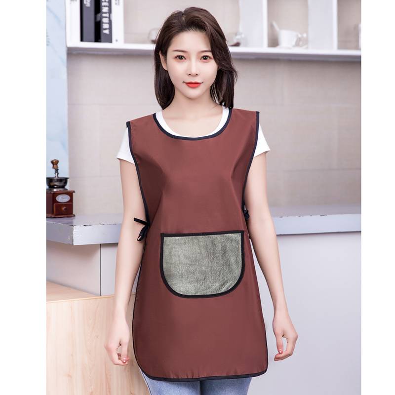 ♪ Can wipe hands - side with a Japanese apron ♪